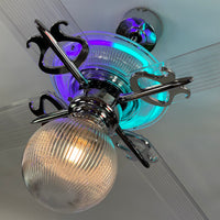 Delray™ Neon Ceiling Fan (Totally Tubular)