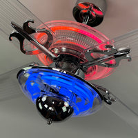 Delray™ Neon Ceiling Fan (Autumn Sunset)