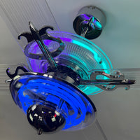 Delray™ Neon Ceiling Fan (Totally Tubular)
