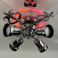 Delray™ Neon Ceiling Fan (Autumn Sunset)