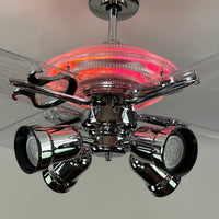 Delray™ Neon Ceiling Fan (Autumn Sunset)