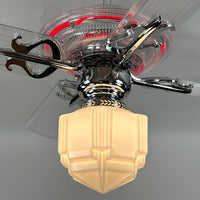 Delray™ Neon Ceiling Fan (Ruby)