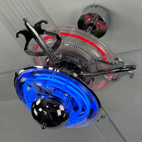 Delray™ Neon Ceiling Fan (Ruby)