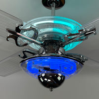 Delray™ Neon Ceiling Fan (Sea Coast)