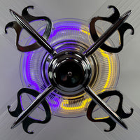 Delray™ Neon Ceiling Fan (Royal Ascent)