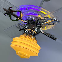 Delray™ Neon Ceiling Fan (Royal Ascent)