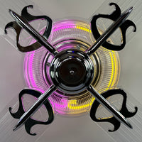 Delray™ Neon Ceiling Fan (Strawberry Banana)