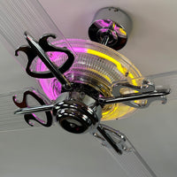Delray™ Neon Ceiling Fan (Strawberry Banana)