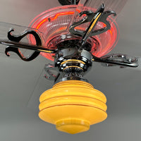 Delray™ Neon Ceiling Fan (Plasma Fire)
