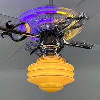 Delray™ Neon Ceiling Fan (Royal Ascent)