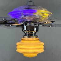 Delray™ Neon Ceiling Fan (Royal Ascent)