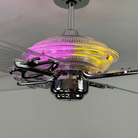 Delray™ Neon Ceiling Fan (Strawberry Banana)