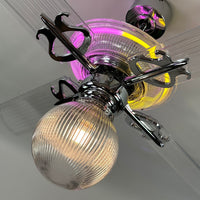Delray™ Neon Ceiling Fan (Strawberry Banana)