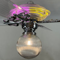 Delray™ Neon Ceiling Fan (Strawberry Banana)