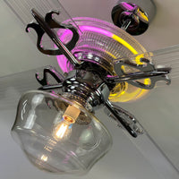 Delray™ Neon Ceiling Fan (Strawberry Banana)