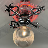Delray™ Neon Ceiling Fan (Plasma Fire)