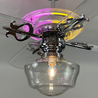 Delray™ Neon Ceiling Fan (Strawberry Banana)