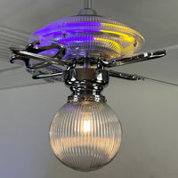 Delray™ Neon Ceiling Fan (Royal Ascent)