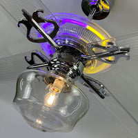 Delray™ Neon Ceiling Fan (Royal Ascent)