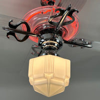 Delray™ Neon Ceiling Fan (Plasma Fire)