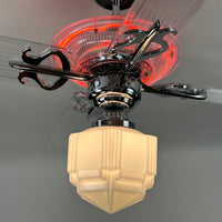 Delray™ Neon Ceiling Fan (Plasma Fire)