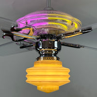 Delray™ Neon Ceiling Fan (Strawberry Banana)