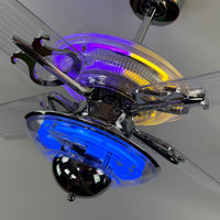 Delray™ Neon Ceiling Fan (Royal Ascent)