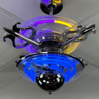Delray™ Neon Ceiling Fan (Royal Ascent)
