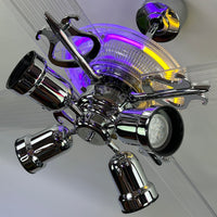 Delray™ Neon Ceiling Fan (Royal Ascent)