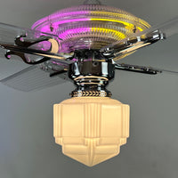 Delray™ Neon Ceiling Fan (Strawberry Banana)