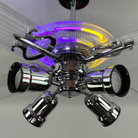 Delray™ Neon Ceiling Fan (Royal Ascent)