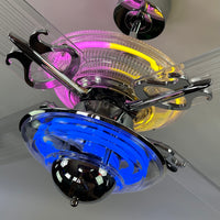 Delray™ Neon Ceiling Fan (Strawberry Banana)