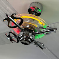 Delray™ Smokeshop Edition Neon Ceiling Fan