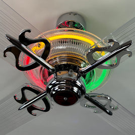 Delray™ Smokeshop Edition Neon Ceiling Fan
