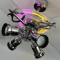 Delray™ Neon Ceiling Fan (Strawberry Banana)