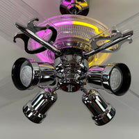 Delray™ Neon Ceiling Fan (Strawberry Banana)
