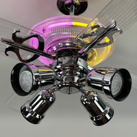 Delray™ Neon Ceiling Fan (Strawberry Banana)