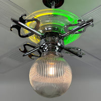 Delray™ Neon Ceiling Fan (Lemon Lime)