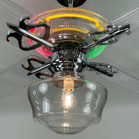 Delray™ Smokeshop Edition Neon Ceiling Fan