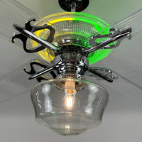 Delray™ Neon Ceiling Fan (Lemon Lime)