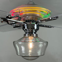 Delray™ Smokeshop Edition Neon Ceiling Fan