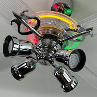 Delray™ Smokeshop Edition Neon Ceiling Fan