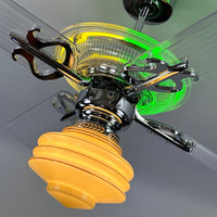 Delray™ Neon Ceiling Fan (Lemon Lime)