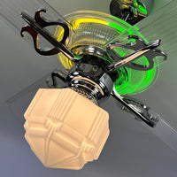 Delray™ Neon Ceiling Fan (Lemon Lime)