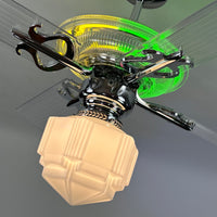 Delray™ Neon Ceiling Fan (Lemon Lime)