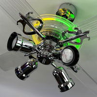 Delray™ Neon Ceiling Fan (Lemon Lime)
