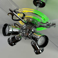 Delray™ Neon Ceiling Fan (Lemon Lime)
