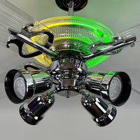 Delray™ Neon Ceiling Fan (Lemon Lime)