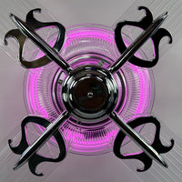 Delray™ Neon Ceiling Fan (Bubblegum)