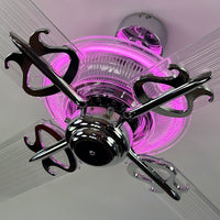 Delray™ Neon Ceiling Fan (Bubblegum)